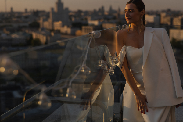 Свадьба с панорамным видом на Москву в