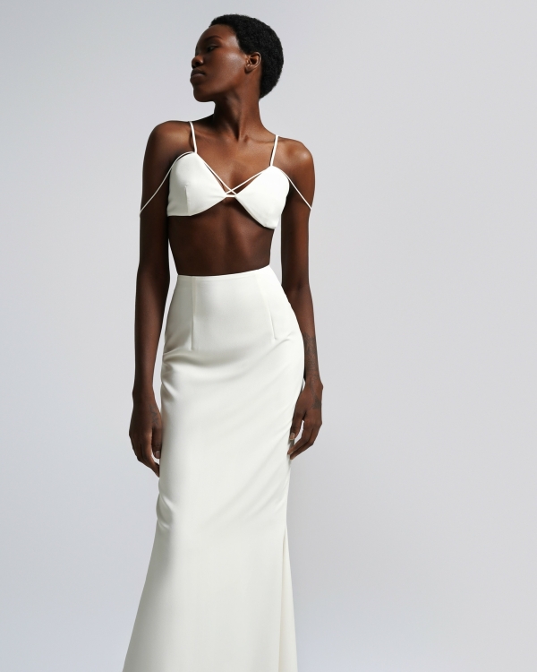 Кроп-топ — свадебный тренд 2022