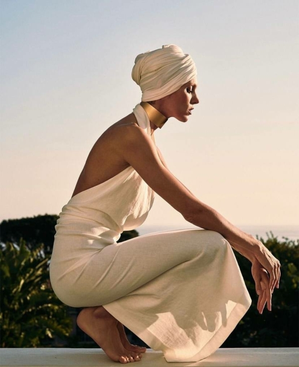 Вместо фаты: платки и банданы для невест