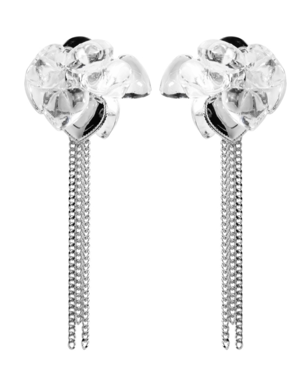 Серьги для образа невесты в 2023 году.