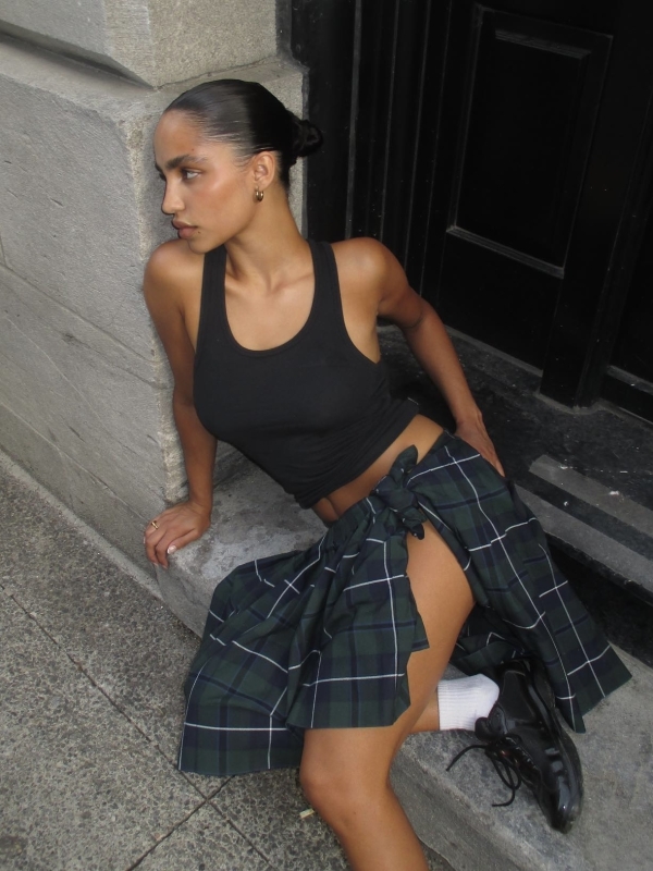 Шотландский дух. Юбки в клетку — новый