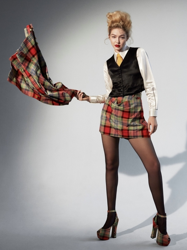 Шотландский дух. Юбки в клетку — новый