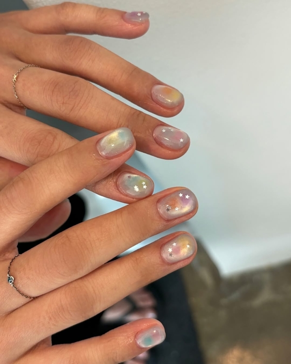 Идеи отпускного маникюра для медового месяца