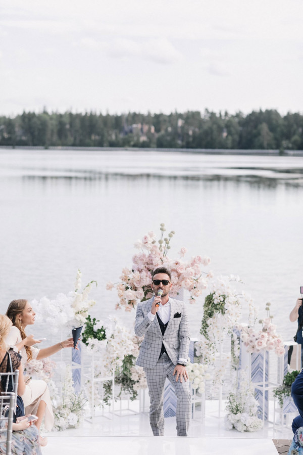 Нежная свадьба в пастельных оттенках