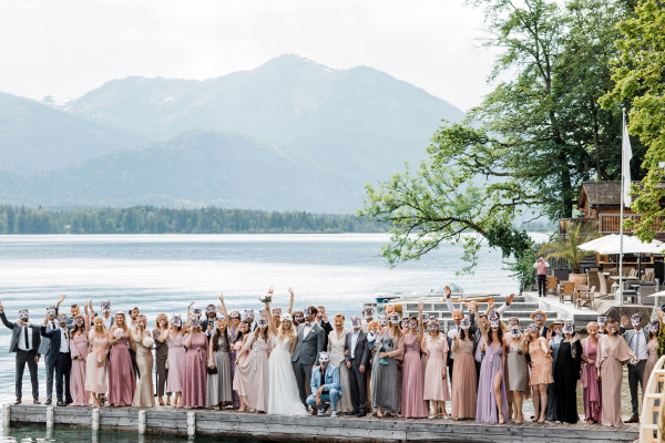 Трехдневная свадьба Виктории и Вольфганга в Австрии