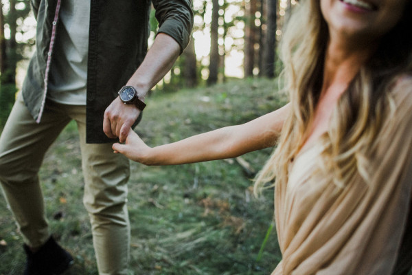 Предсвадебная съемка Оли и Ильи на закате