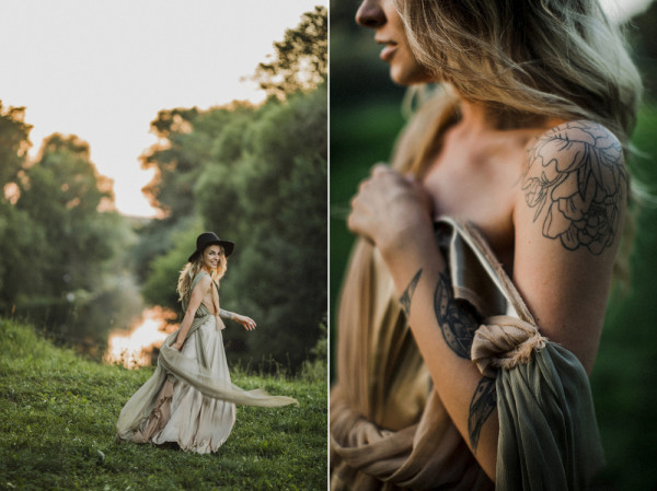 Предсвадебная съемка Оли и Ильи на закате