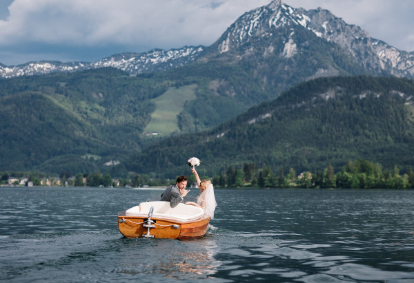Трехдневная свадьба Виктории и Вольфганга в Австрии