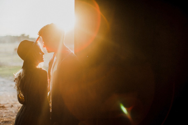 Предсвадебная съемка Оли и Ильи на закате