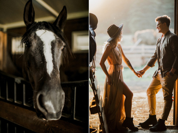 Предсвадебная съемка Оли и Ильи на закате