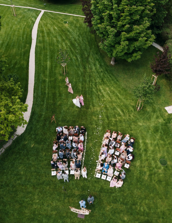 Трехдневная свадьба Виктории и Вольфганга в Австрии