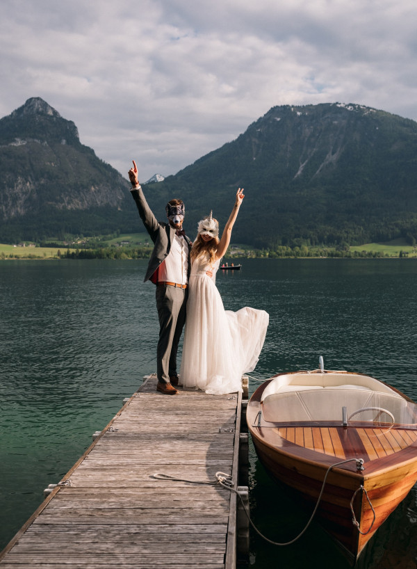 Трехдневная свадьба Виктории и Вольфганга в Австрии