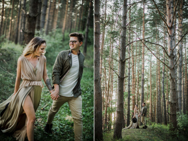 Предсвадебная съемка Оли и Ильи на закате