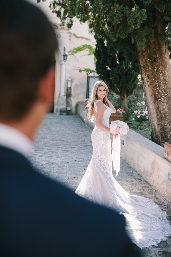 Свадьба в Амальфи с романтичным ужином в