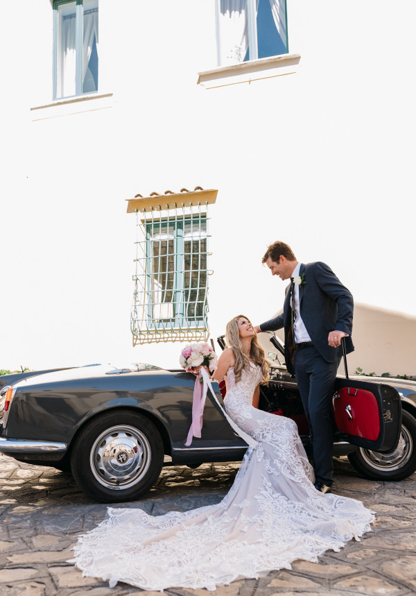 Свадьба в Амальфи с романтичным ужином в