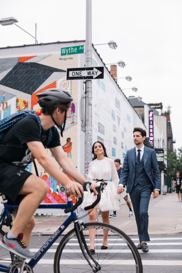 Яркая свадьба в Бруклине