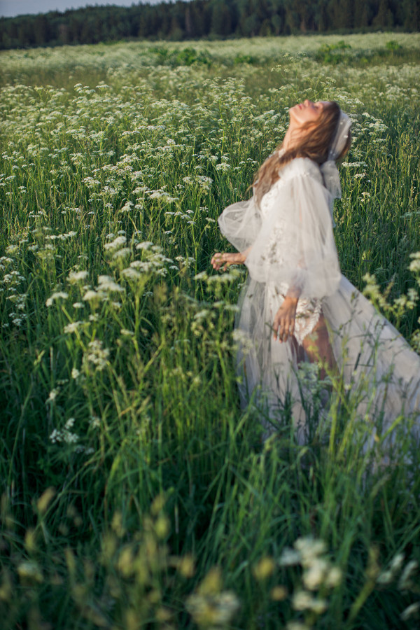 Цветочное поле — вдохновляющая локация для съемки