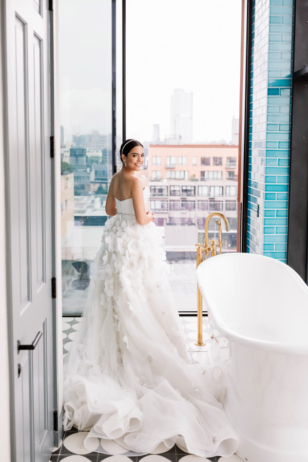 Яркая свадьба в Бруклине