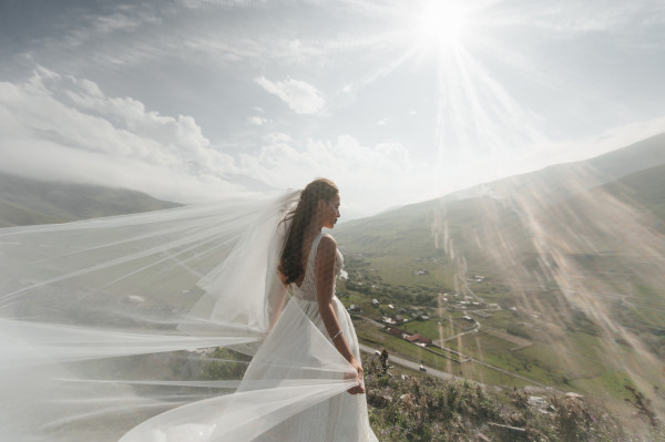 Белоснежная свадьба в Северной Осетии