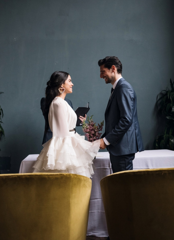 Яркая свадьба в Бруклине