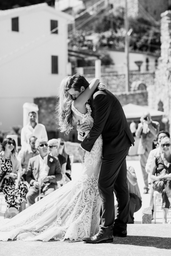 Свадьба в Амальфи с романтичным ужином в