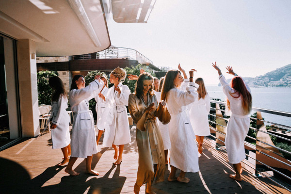 Ослепительная свадьба в Черногории