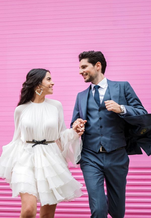 Яркая свадьба в Бруклине