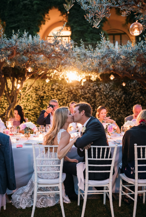 Свадьба в Амальфи с романтичным ужином в