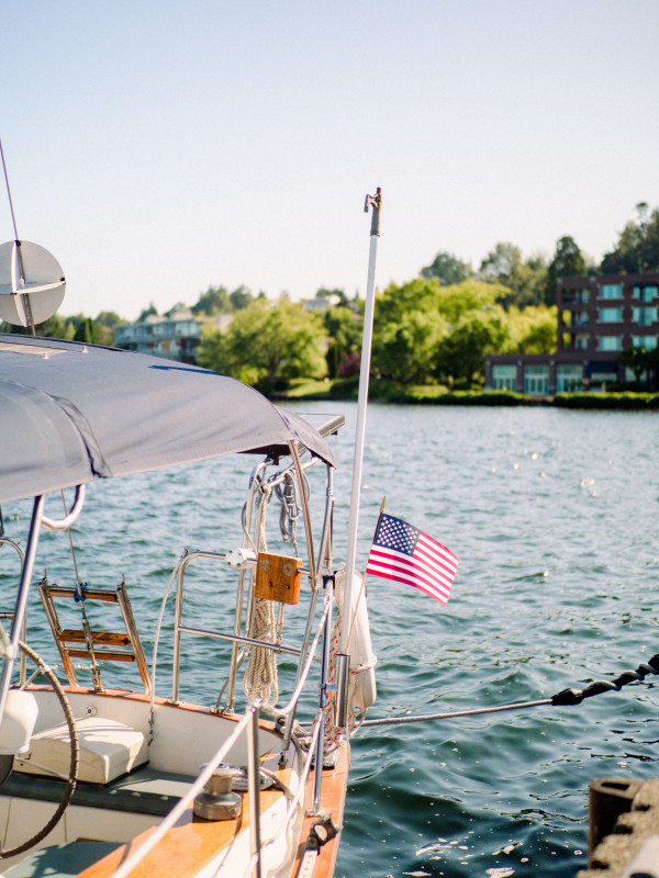 Яркая свадьба в Сиэтле с ужином на
