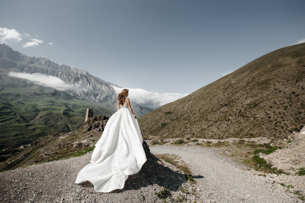 Белоснежная свадьба в Северной Осетии