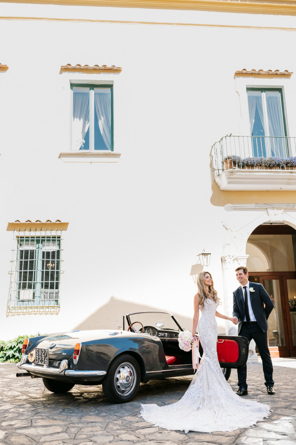 Свадьба в Амальфи с романтичным ужином в