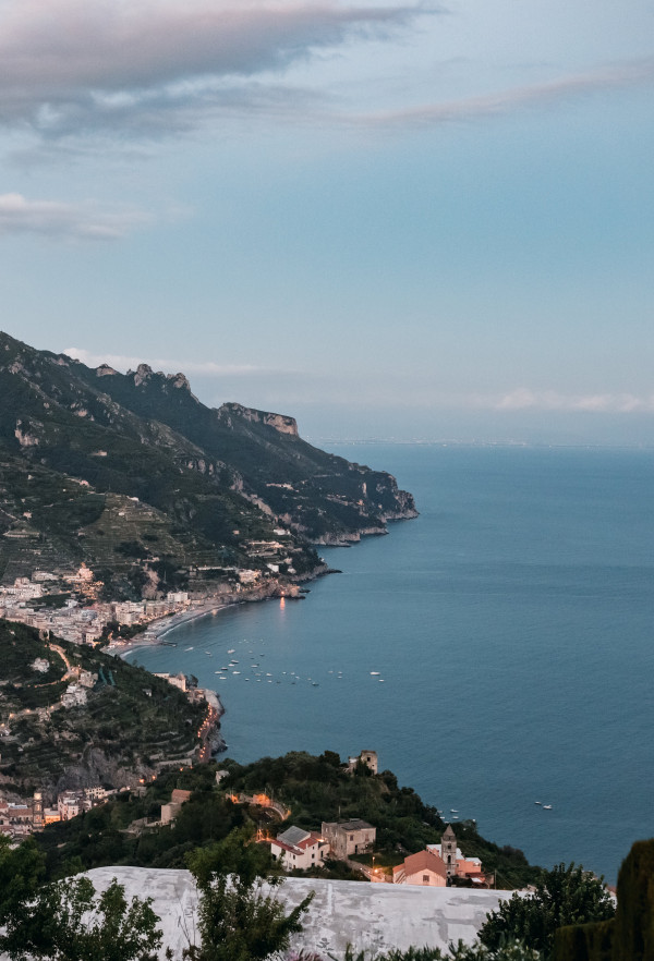 Свадьба в Амальфи с романтичным ужином в