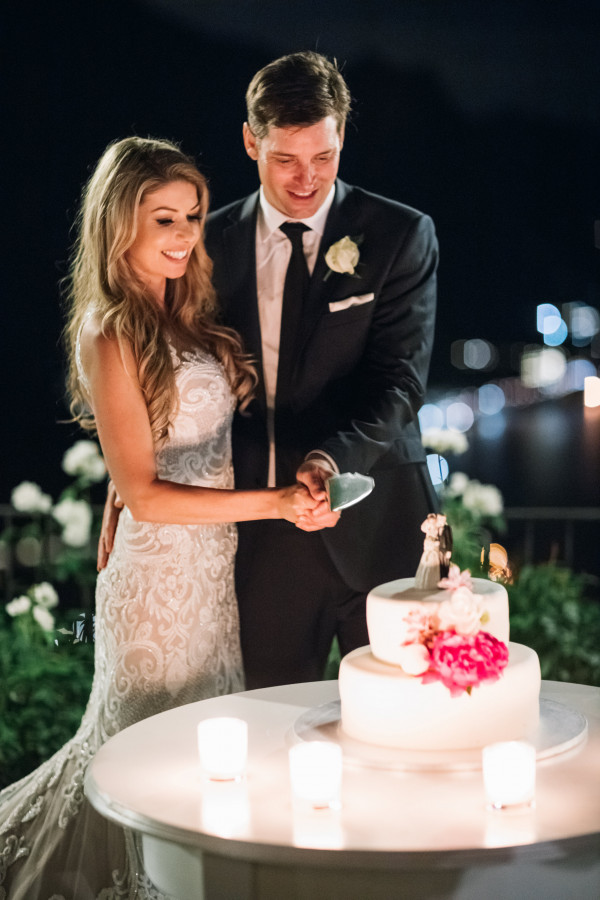 Свадьба в Амальфи с романтичным ужином в