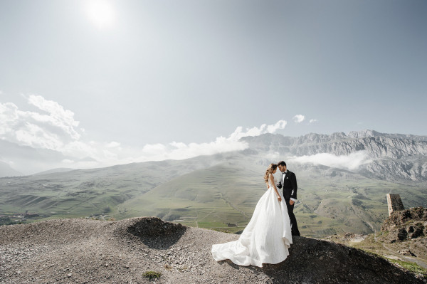 Белоснежная свадьба в Северной Осетии