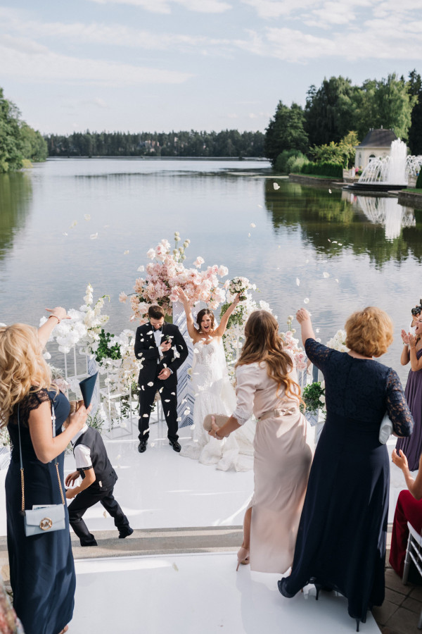 Нежная свадьба в пастельных оттенках