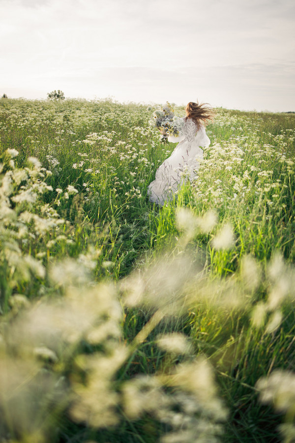 Цветочное поле — вдохновляющая локация для съемки