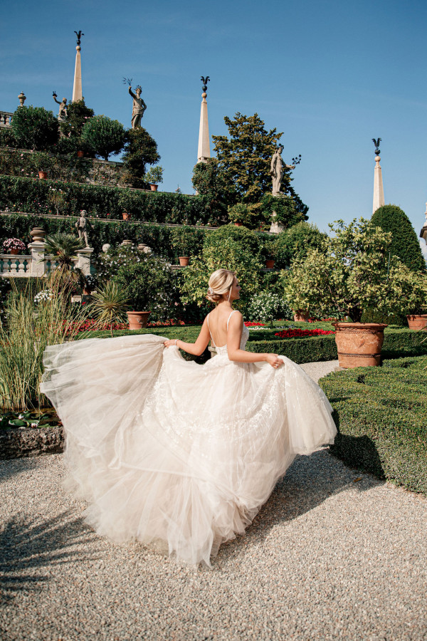 Элегантная свадьба на озере Лаго-Маджоре в Италии