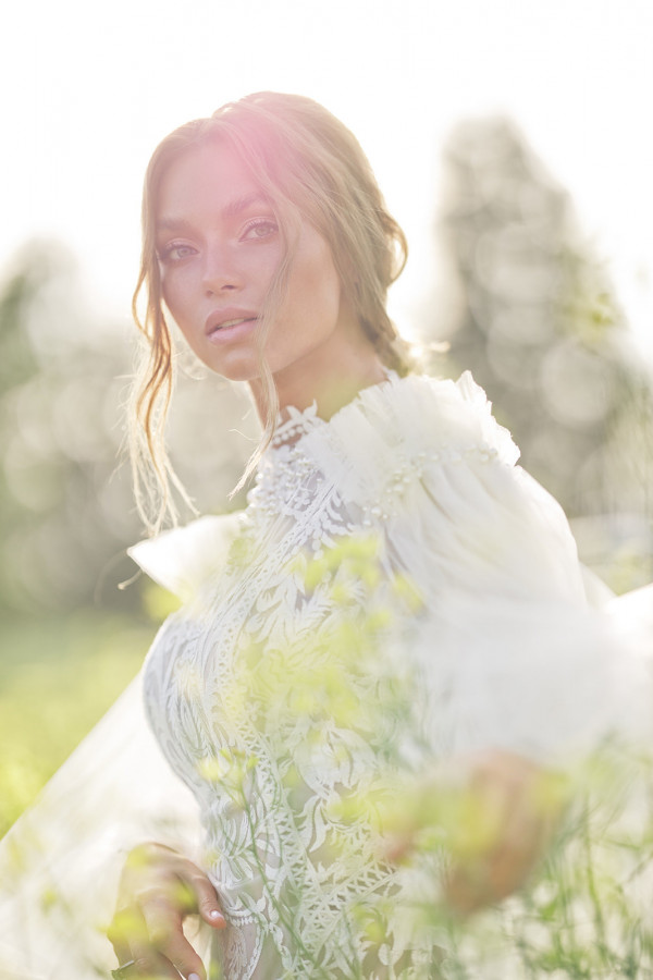 Цветочное поле — вдохновляющая локация для съемки