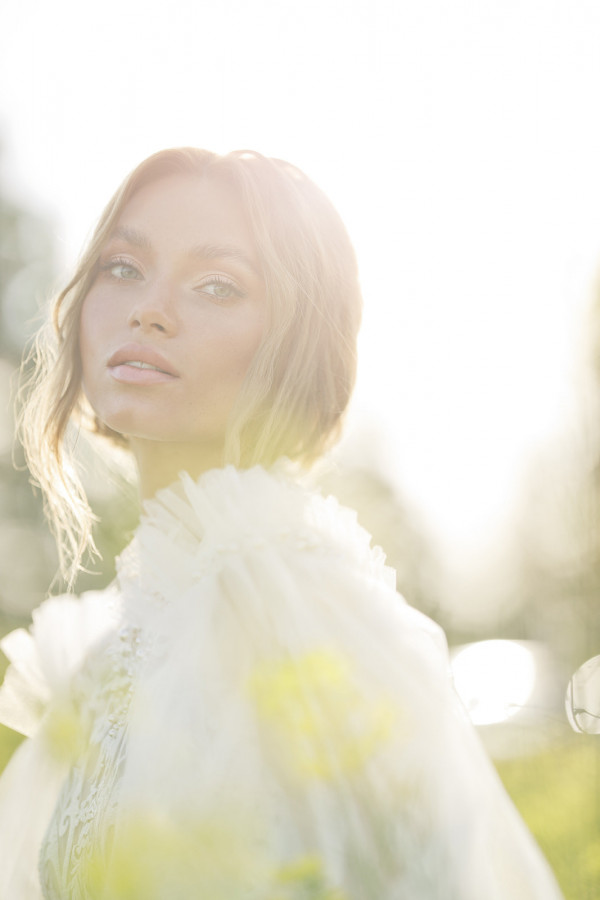 Цветочное поле — вдохновляющая локация для съемки