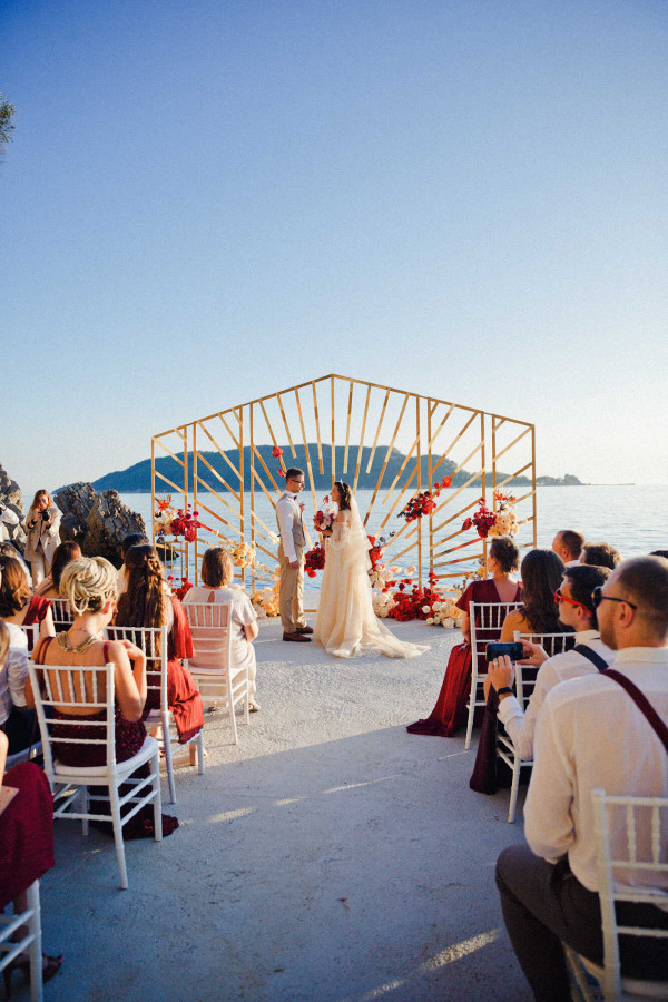 Ослепительная свадьба в Черногории