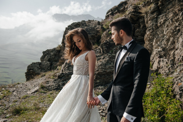 Белоснежная свадьба в Северной Осетии