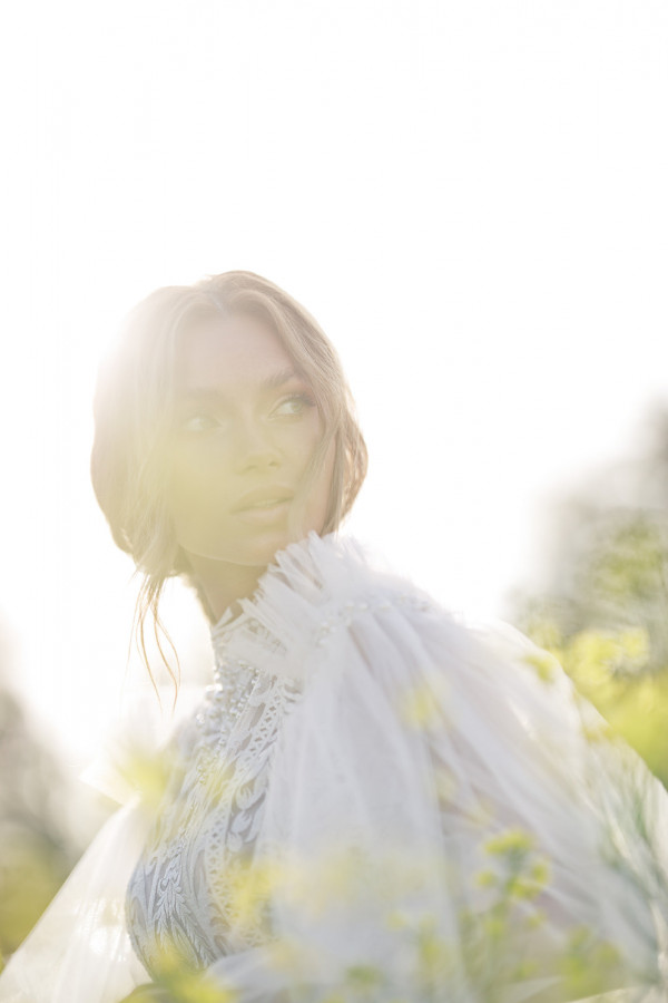 Цветочное поле — вдохновляющая локация для съемки