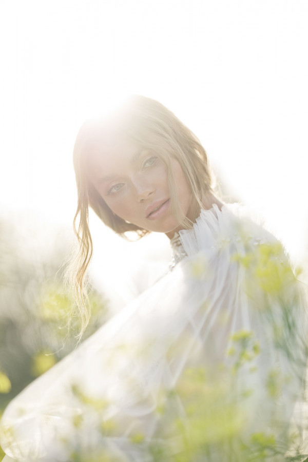 Цветочное поле — вдохновляющая локация для съемки