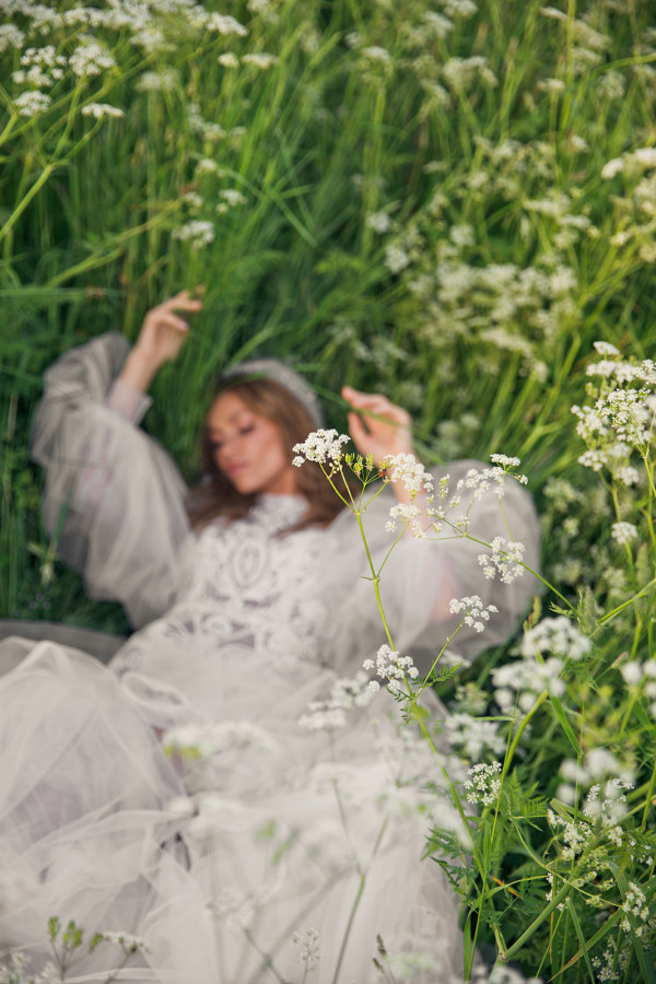 Цветочное поле — вдохновляющая локация для съемки