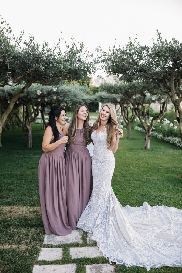 Свадьба в Амальфи с романтичным ужином в