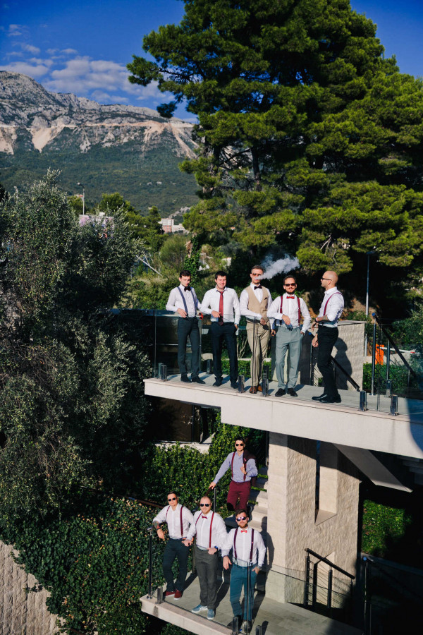 Ослепительная свадьба в Черногории