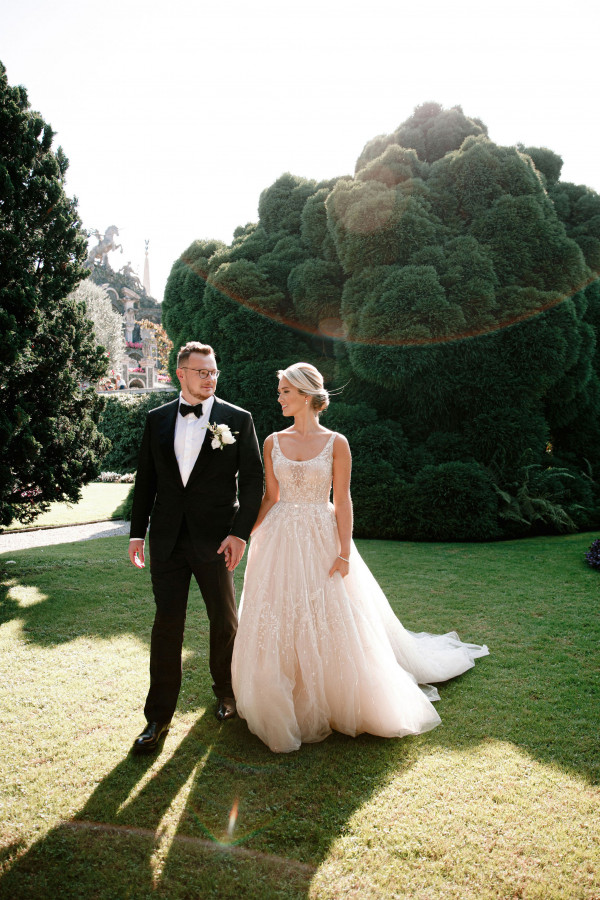 Элегантная свадьба на озере Лаго-Маджоре в Италии