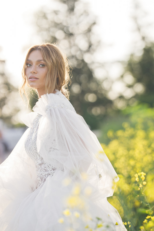 Цветочное поле — вдохновляющая локация для съемки