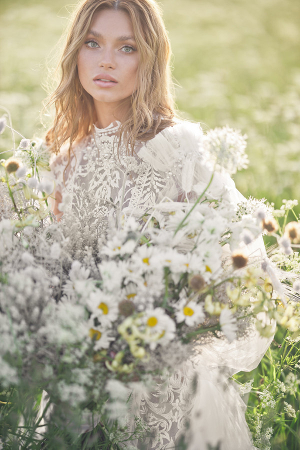 Цветочное поле — вдохновляющая локация для съемки