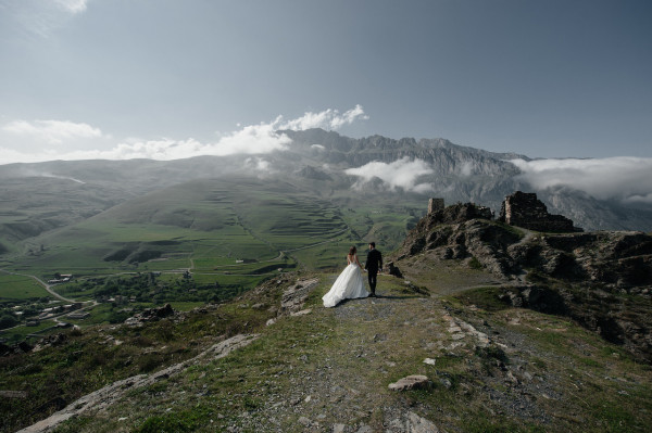 Белоснежная свадьба в Северной Осетии
